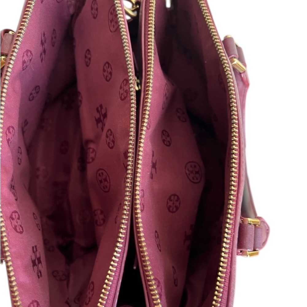 Tory Burch Thea Leather Satchel - Picture 8 of 11